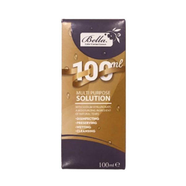 Bella Multi Purpose Solution For Color Contact Lenses 100ml 01 Bella Multi Purpose Solution For Color Contact Lenses 100ml