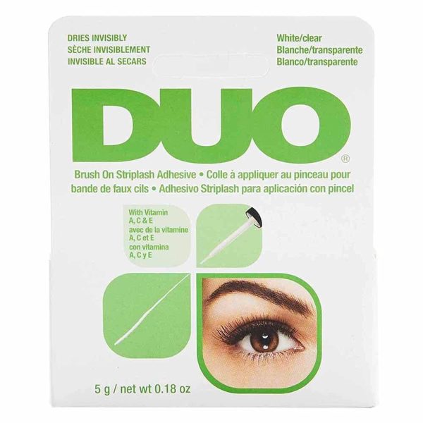 DUO Brush-On Lash Adhesive with Vitamins A Clear 5g