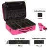 Professional Makeup Bag Organizer For Makeup Artist With Adjustable Dividers 05 Professional Makeup Bag Organizer For Makeup Artist With Adjustable Dividers
