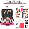 Professional Makeup Bag Organizer For Makeup Artist With Adjustable Dividers 06 Professional Makeup Bag Organizer For Makeup Artist With Adjustable Dividers