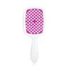 Superbrush Hollow Comb - White & Purple