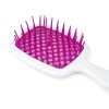 Superbrush Hollow Comb - White & Purple