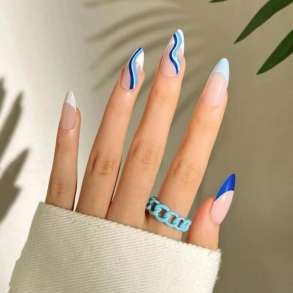 24 Pcs False Nail Delicate & Comfortable 01 24 Pcs False Nail Delicate & Comfortable