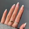 24 Pcs False Nail Natural Delicate & Comfortable