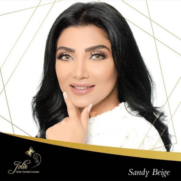 Jolie Color Contact lens - Sandy Beige