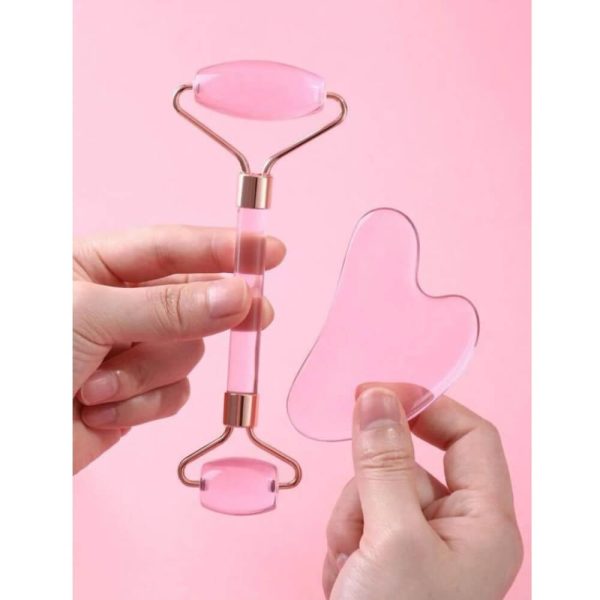 Double Roller Facial Massager Set