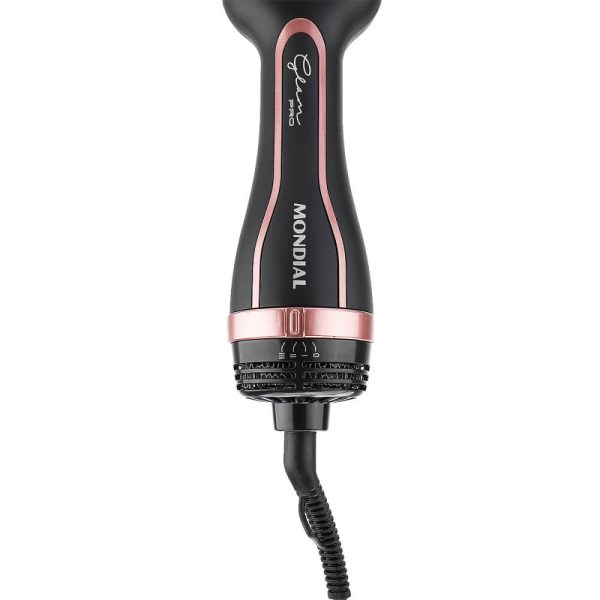 Glam Pro Hair Dryer Brush Volumizer - Black