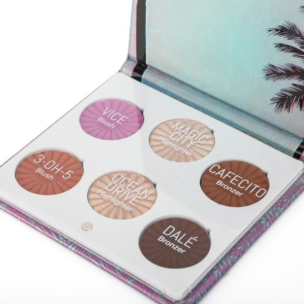 Mini Mix Face Palette - Bienvenidos A Miami - 6 Shades 03 Mini Mix Face Palette - Bienvenidos A Miami - 6 Shades