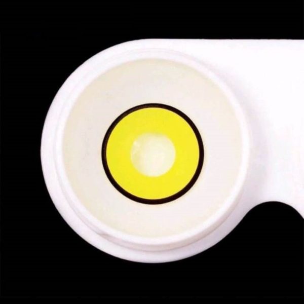 عدسات كويتية عدسات كويتية رعب أصفر وأسود