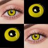 عدسات كويتية عدسات كويتية رعب أصفر وأسود