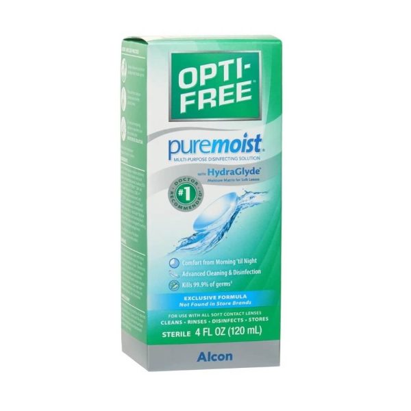 Opti-Free Puremoist Multi Purpose Solution 120ml