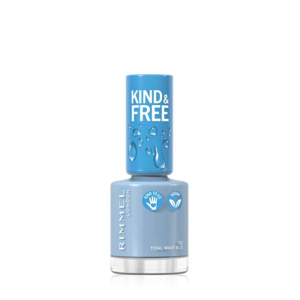 Kind & Free Nail Polish Tidal Wave Blue