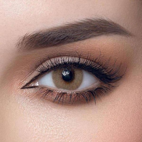 Loroyal Yearly Contact Lenses Rose Caramel