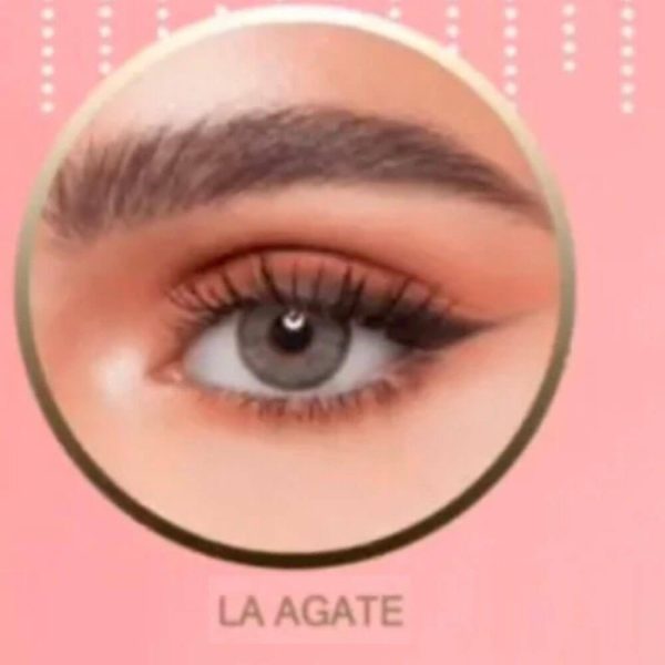 Natural Monthly Contact Lenses La Agate